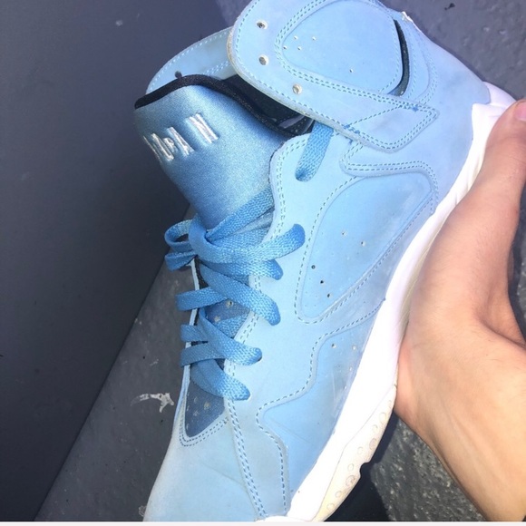 jordan 7 blue suede